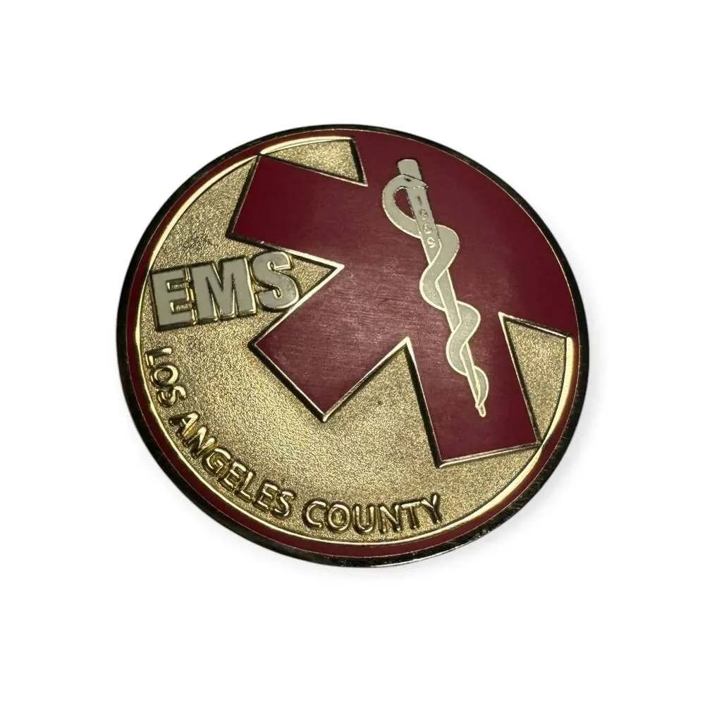 Los Angeles Medical Center EMS Strong Challenge Coin